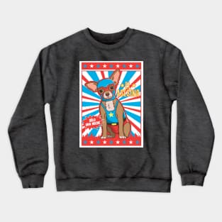 Luchador Chihuahua Lucha Libre Wrestling Crewneck Sweatshirt